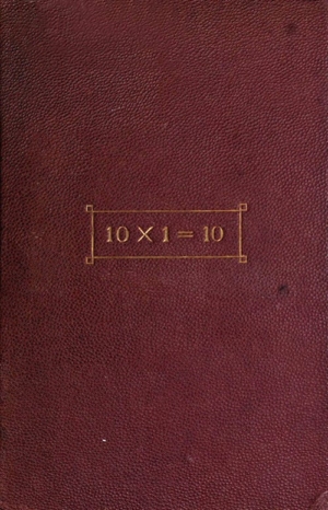AntiqueBook FredericIngham TenTimesOneIsTen 1871
