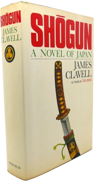 Introduction: cover of hardbound edition of James Clavell's novel SHOGUN.