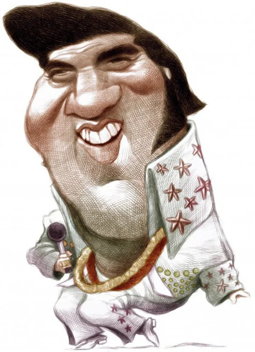 Elvis caricature 77 unknown 500