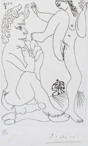 EroticArt Picasso etching 800